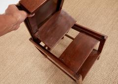 Georgian Metamorphic Library Steps Stool - 4331480