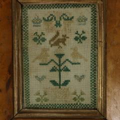 Georgian Miniature Sampler circa 1830 - 4528308