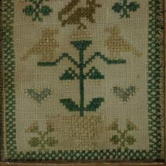 Georgian Miniature Sampler circa 1830 - 4528310