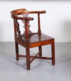 Georgian Mixed Wood Corner Chair - 3126925