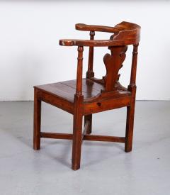Georgian Mixed Wood Corner Chair - 3126929