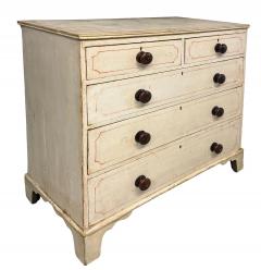 Georgian Painted Chest Of Drawers - 4615025