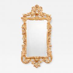 Georgian Rococo Giltwood Mirror - 3412685