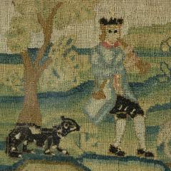 Georgian Sampler 1779 by Mary Lee Country Scene - 4259850
