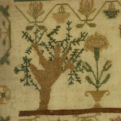 Georgian Sampler 1803 Jane Muncy Aged 9 - 4045191