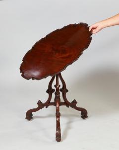 Georgian Scallop Top Tea Table - 1647667