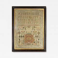 Georgian Scottish Sampler 1793 by Anne Williamson - 4369212