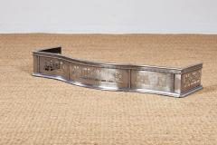 Georgian Serpentine Steel Fire Fender - 4204656