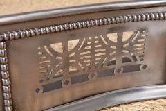 Georgian Serpentine Steel Fire Fender - 4204659