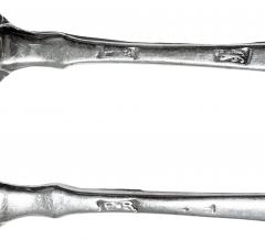 Georgian Silver Feather Edge 6 Teaspoons London C 1770 Philip Roker - 3023236