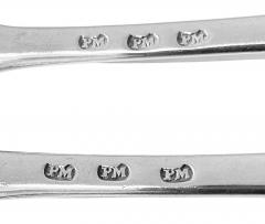 Georgian Silver Hanoverian Forks poss Pierre Maingy Guernsey - 3666528