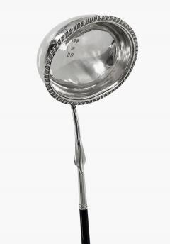 Georgian Silver Punch or Toddy Ladle London 1826 Mary Ann Charles Reilly  - 4763111