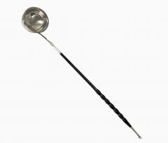 Georgian Silver Punch or Toddy Ladle London 1826 Mary Ann Charles Reilly  - 4763177