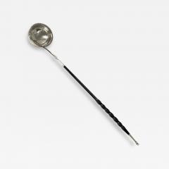 Georgian Silver Punch or Toddy Ladle London 1826 Mary Ann Charles Reilly  - 4763178