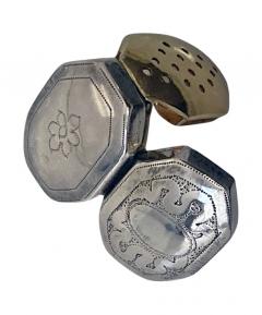 Georgian Silver Vinaigrette very small in size Joseph Willmore Birmingham 1814 - 4237491