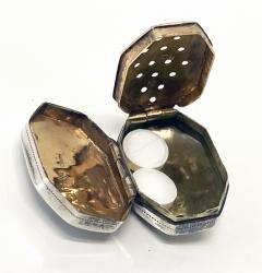 Georgian Silver Vinaigrette very small in size Joseph Willmore Birmingham 1814 - 4237498