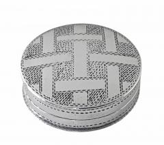 Georgian Silver patch or pill Box Birmingham 1803 Samuel Pemberton - 4329518