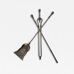 Georgian Steel Fire Tools - 3616347