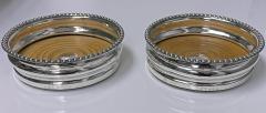 Georgian Sterling Silver Wine Coasters 1810 Thomas Blagden - 1821177