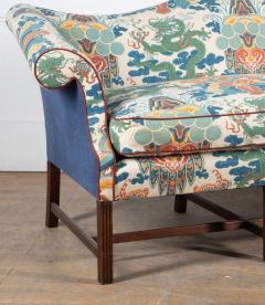 Georgian Style 20th Century Chinese Chippendale Sofa - 4079567