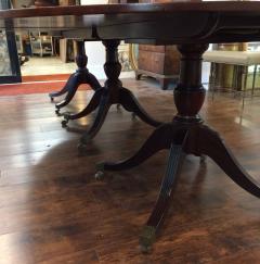 Georgian Three Pillar Dining Table - 2838216