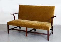 Georgian Walnut Settee - 3617721