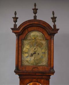 Georgian Walnut Tall Case Clock by Thomas Smith of Norwich - 1659109