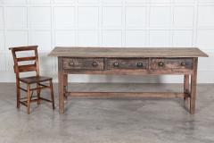 Georgian Welsh 2 Plank Pine Scullery Prep Table - 2860860