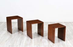 Gerald McCabe Gerald McCabe Nesting Cube Side Tables for Orange Crate Modern - 2370972