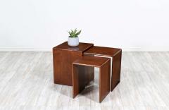 Gerald McCabe Gerald McCabe Nesting Cube Side Tables for Orange Crate Modern - 2370973