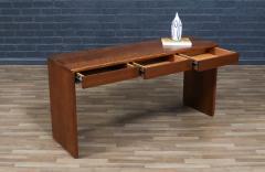 Gerald McCabe Gerald McCabe Shedua Wood Console Table for Orange Crate Modern - 4380063