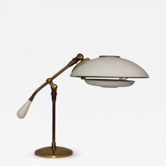 Gerald Thurston 1950s Gerald Thurston For Lightolier Brass Desk Lamp - 1666661