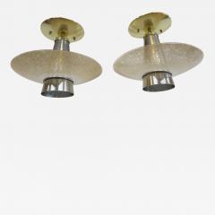 Gerald Thurston Gerald Thurston Brass Glass pendant Lights - 745006