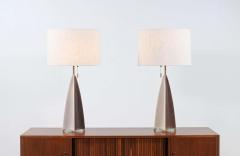 Gerald Thurston Gerald Thurston Fin Porcelain Table Lamps by Lightolier - 2237123
