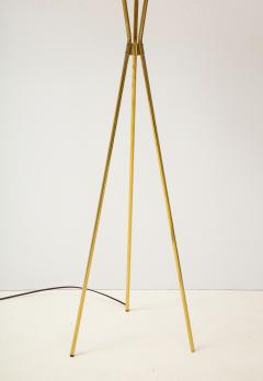 Gerald Thurston Gerald Thurston Lightolier Brass Tripod Floorlamp - 2307895