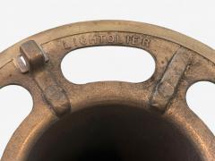 Gerald Thurston Gerald Thurston Teak Brass Plastic Table Lamp USA 1960s - 4367993