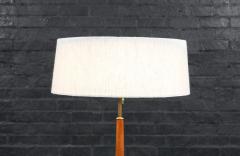 Gerald Thurston Gerald Thurston Tripod Sculpted Brass Walnut Table Lamp - 4244286
