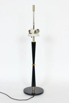 Gerald Thurston Gerald Thurston for Lightolier Black Brass Table Lamp - 2984828