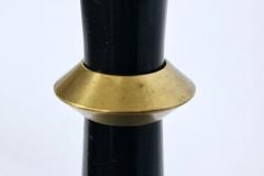 Gerald Thurston Gerald Thurston for Lightolier Black Brass Table Lamp - 2984845