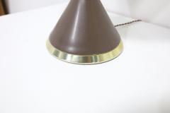 Gerald Thurston Gerald Thurston for Lightolier Hourglass Porcelain and Brass Table Lamps - 4647604