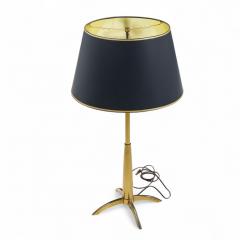 Gerald Thurston Gerald Thurston for Stiffel Mid Century Brass Rocket Table Lamp Pair - 4347165