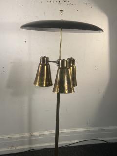 Gerald Thurston MID CENTURY REFLECTOR THREE ADJUSTABLE CONE FLOOR LAMP BY GERALD THURSTON - 4251411
