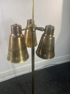 Gerald Thurston MID CENTURY REFLECTOR THREE ADJUSTABLE CONE FLOOR LAMP BY GERALD THURSTON - 4251419