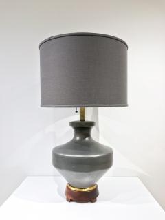 Gerald Thurston PAIR OF GUNMETAL GLAZED GERALD THURSTON LAMPS - 2245592