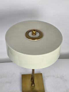 Gerald Thurston Pair Vintage Gerald Thurston for Lightolier Brass Lucite Lamps Circa 1950s - 4660231