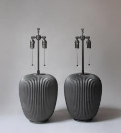 Gerald Thurston Pair of Ceramic Lamps - 2998548