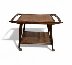 Geraldo de Barros Bar Cart in Hardwood Formica Geraldo de Barros for Unilabor 1960s Lot 499 - 4338146