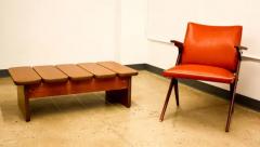 Geraldo de Barros Brazilian Modern Bench in Hardwood by Geraldo de Barros for Hobjeto 1970 s - 3184043