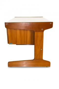 Geraldo de Barros Brazilian Modern Desk in Cerejera Hardwood Geraldo de Barros 1970s Brazil - 3193870