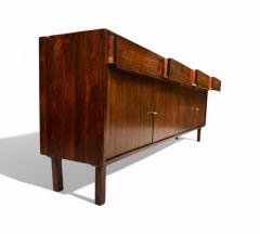 Geraldo de Barros Credenza in Rosewood Geraldo de Barros for Unilabor 1950s Lot 536A - 4309203